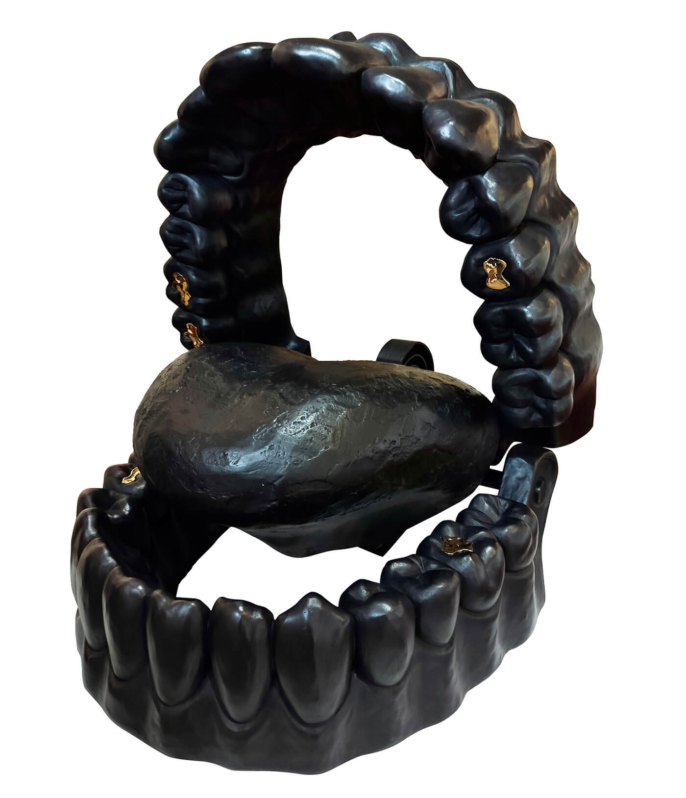 cranky-smile Bronze Sculpture